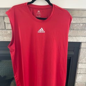Nebraska Football Adidas Tank